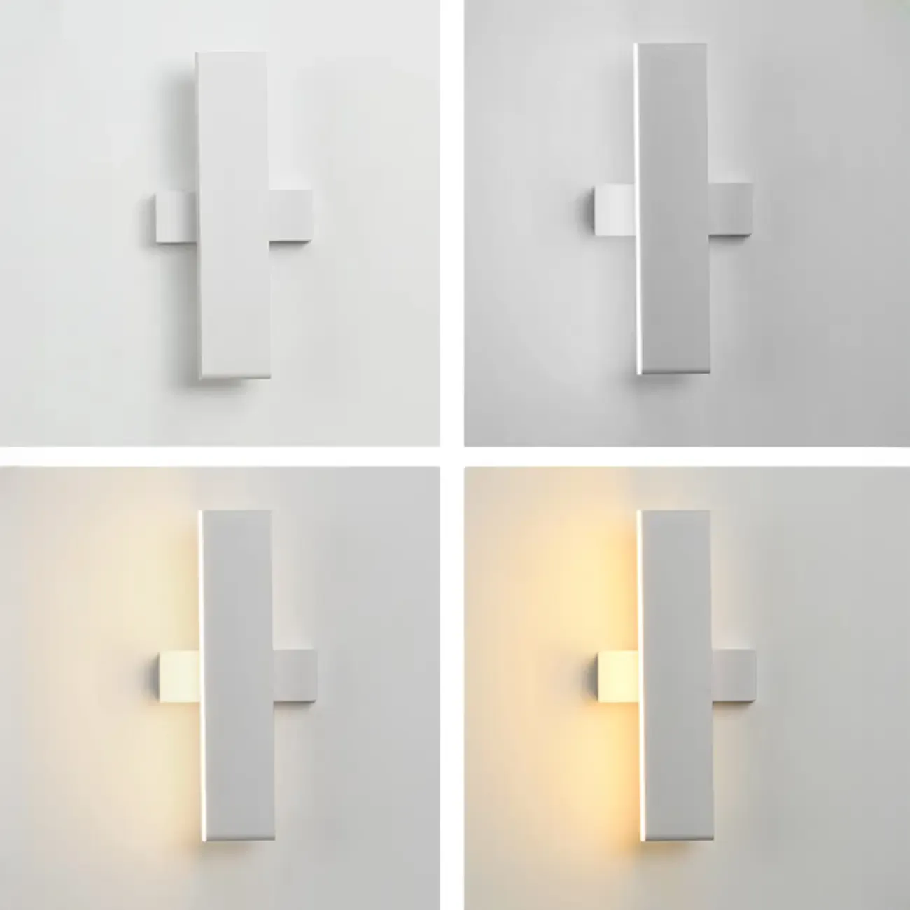 Modern Simple Linear Third Gear Adjustable Wall Sconce Image - 9