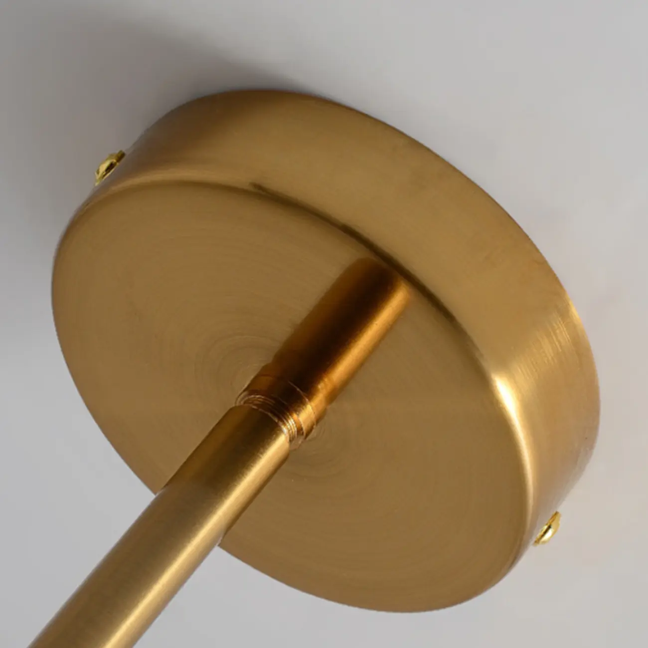 Modern Metal Green Glass Cylinder Pendant Light Image - 12 | homeyfad