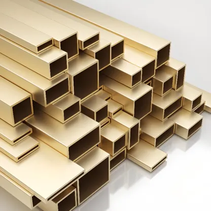 Glam Round Stone Top End Table Abstract Base Image - 14