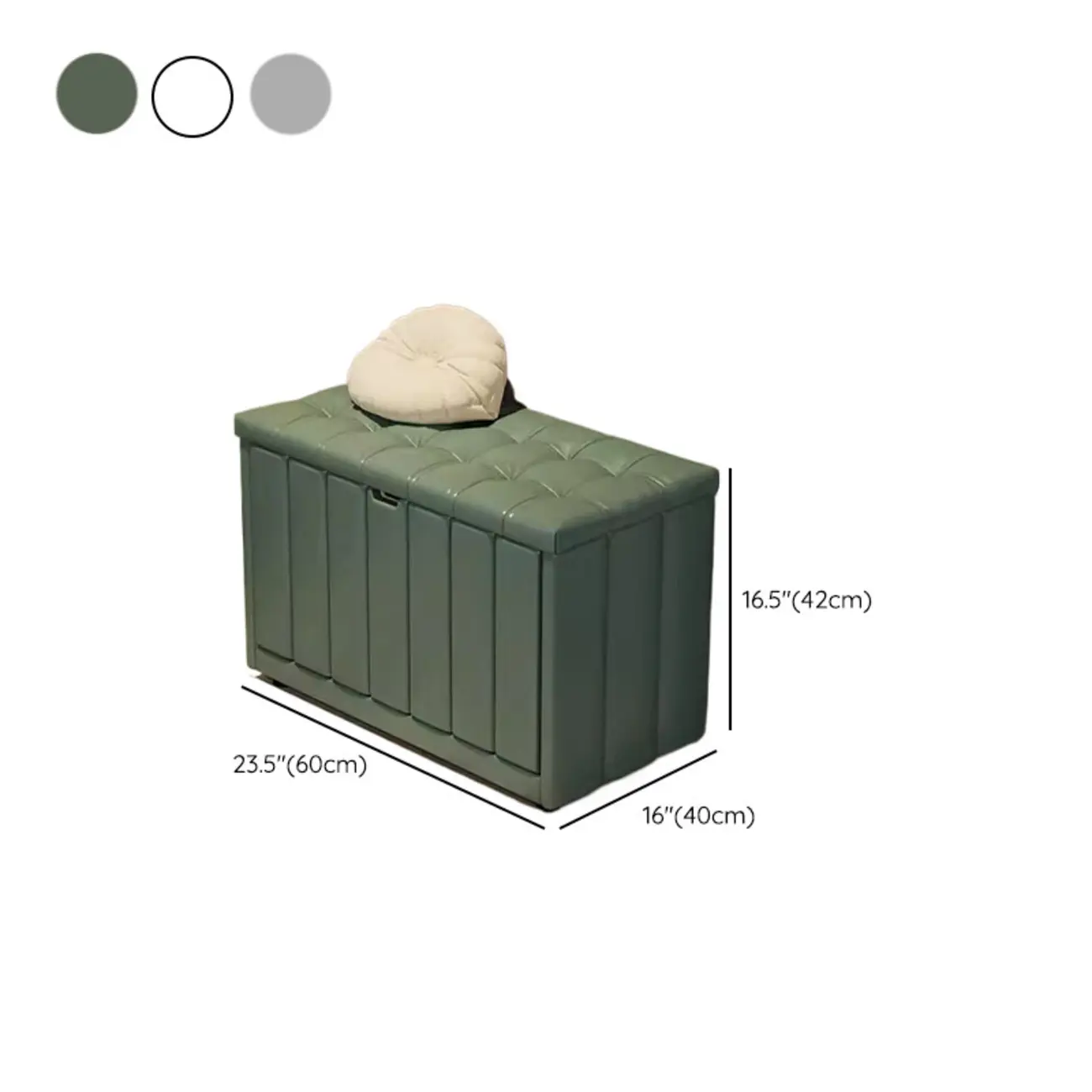 White Drop Front Wood Shoe Storage Bench with Cushion #size | homeyfad