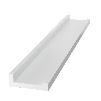 Contemporary Lumber Wall-fixed Rack Shelf, Walnut/Natural/White Image - 18