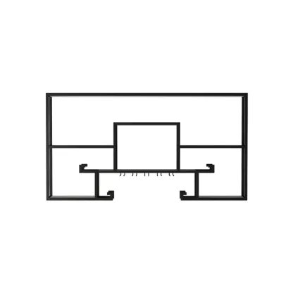 Multi-Shelf Metal Wall-Mounted Wine Bottle & Glass Rack Image - 7