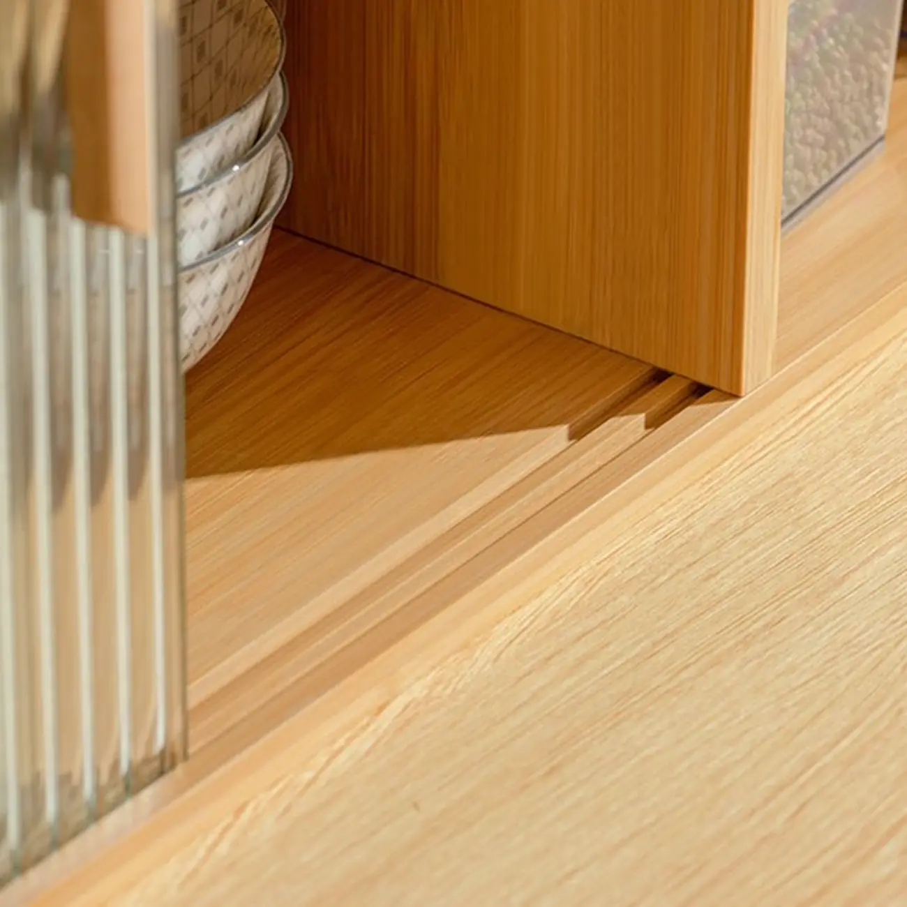 Kitchen Small Glass Doors Slab Wall Mounted Display Cabinet Image - 7 | homeyfad