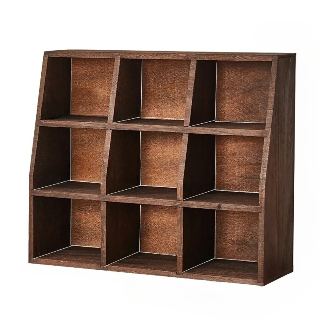 Wooden Open Display Cabinet for Living Room Decor Image - 8 | homeyfad