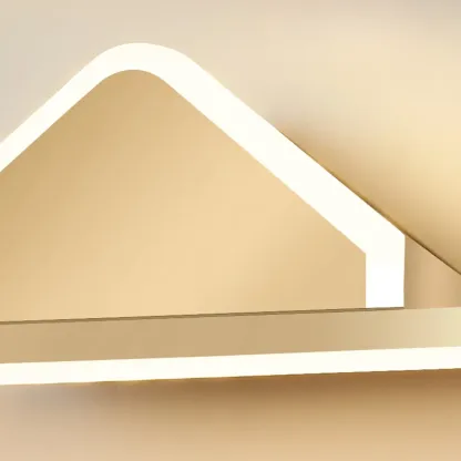 Modern Gold Linear Vanity Light 3 Dimming LED for Bathroom