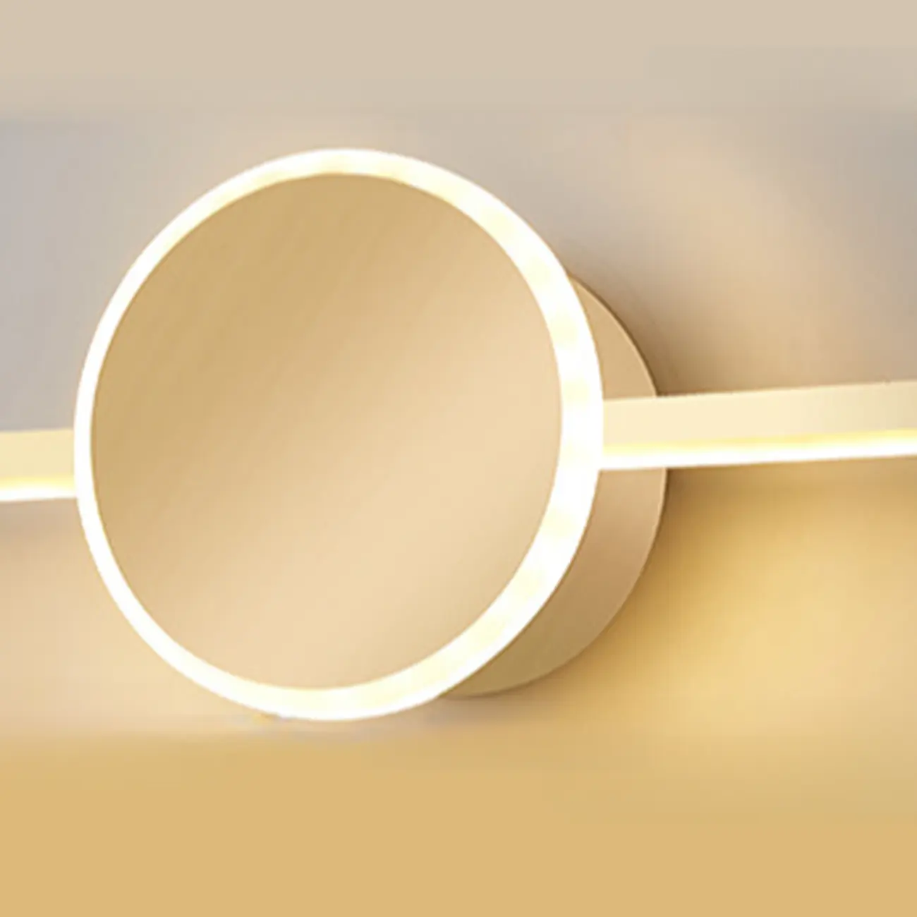 Modern Gold Linear Vanity Light 3 Dimming LED for Bathroom | homeyfad