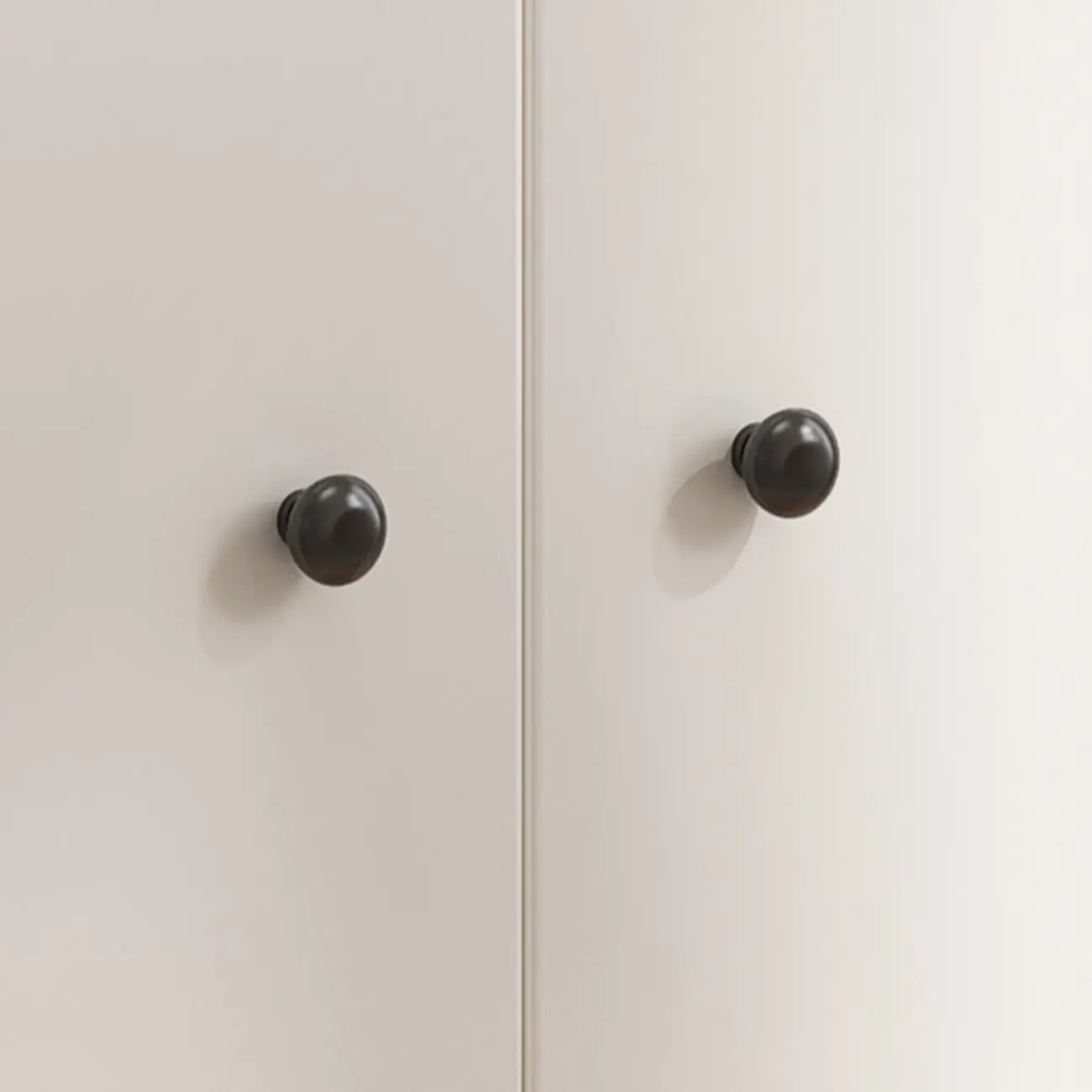 Modern White Wooden Utility Storage Cabinet for Living Room Image - 8 | homeyfad