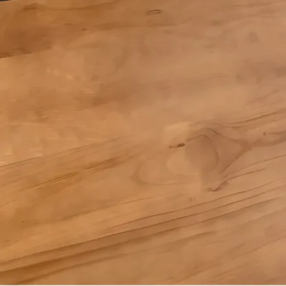 Simple Brown Pine Bar Tables with Footrest Image - 6