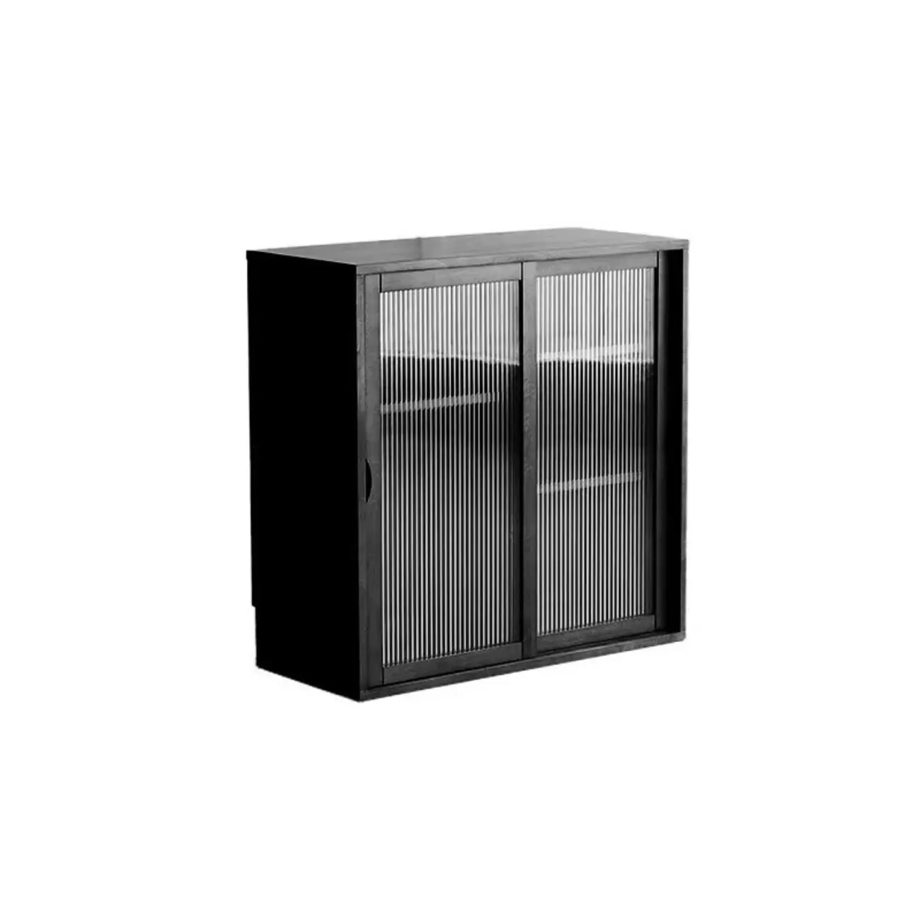 Black Short Cube Wood Bookshelf with Drawers Cabinet Image - 15 | homeyfad
