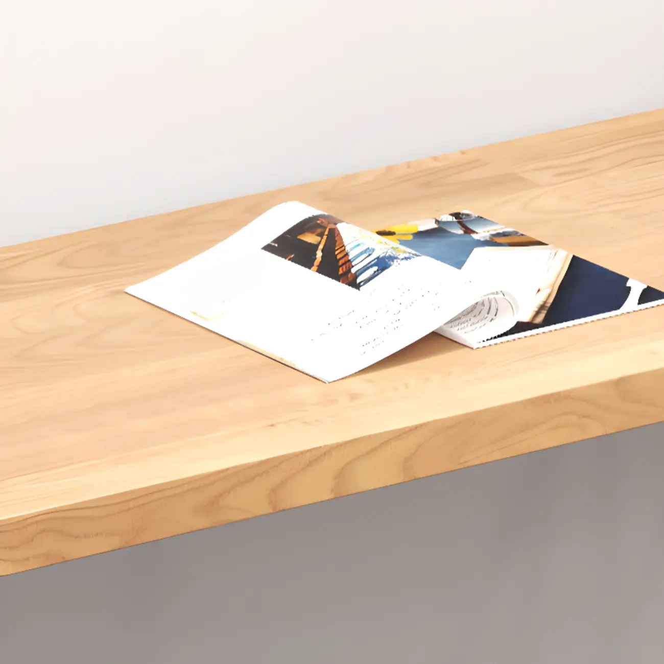 Glam Natural Finish Wooden Fixed Top Bar Tables Image - 9 | homeyfad