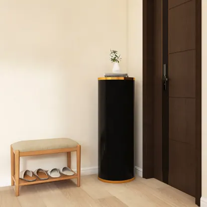 Rotatable Cylindrical Metal Shoe Storage Cabinet  Image - 15