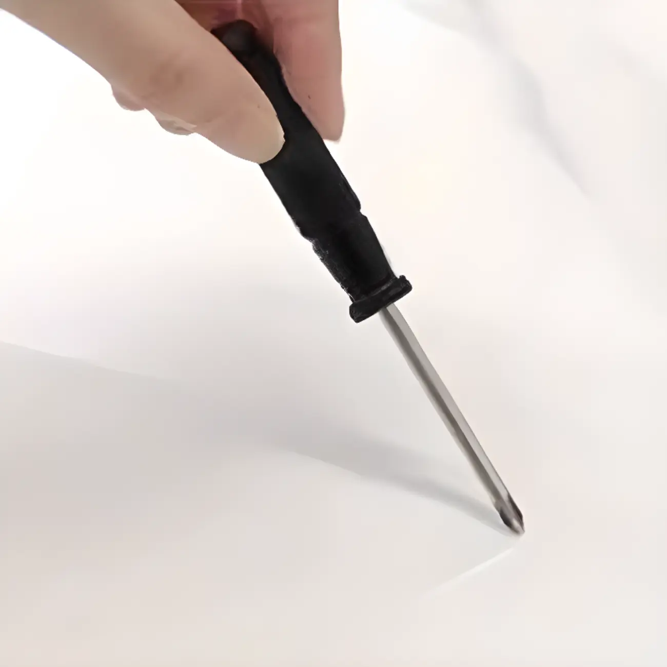 Modern Leather Tray Stone Top 2 Drawers Nightstand Image - 10 | homeyfad