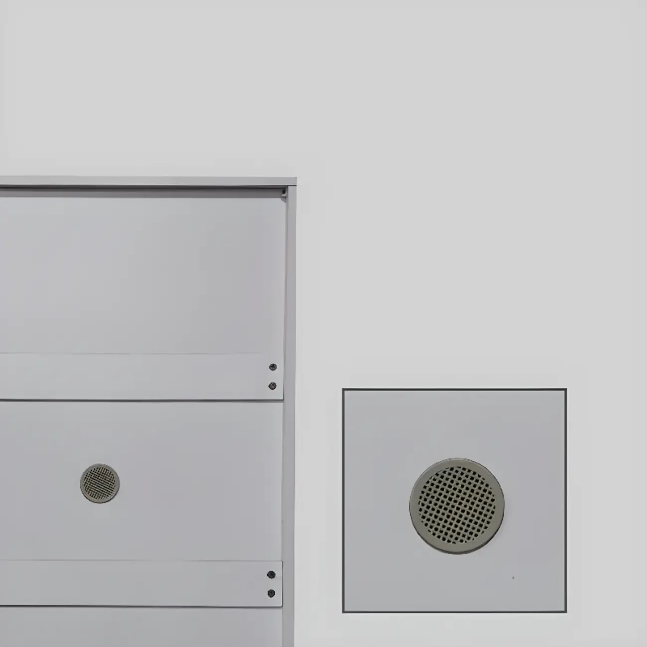 Hallway White Tall Wood Drop-Front Shoe Storage Image - 8 | homeyfad