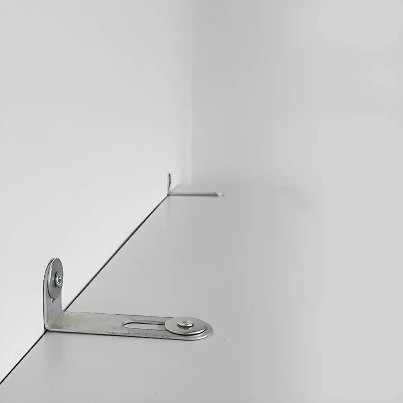 Hallway White Tall Wood Drop-Front Shoe Storage Image - 9