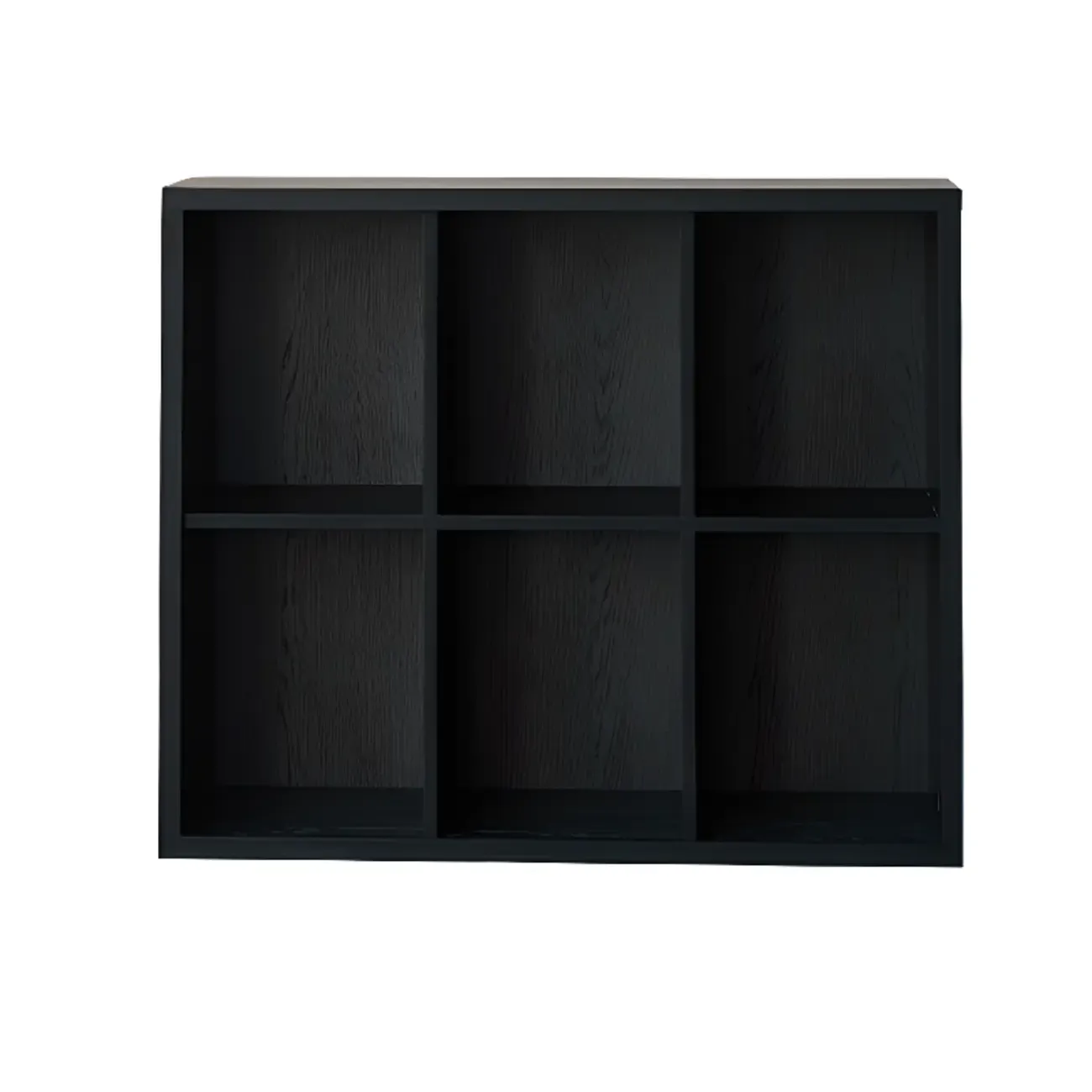 Black Horizontal Bookcases Cube Organizer Closed Back Image - 11