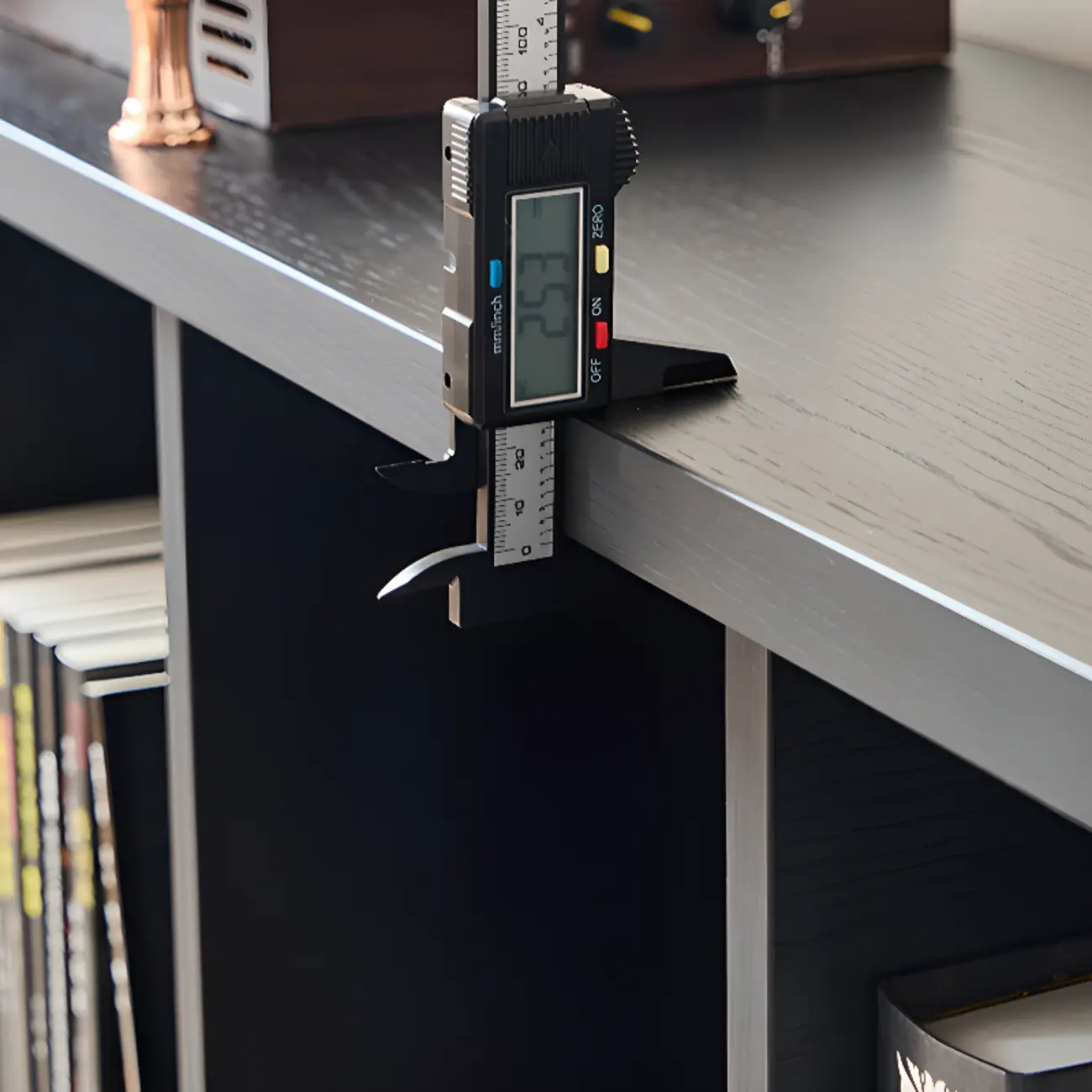 Black Horizontal Bookcases Cube Organizer Closed Back Image - 6 | homeyfad