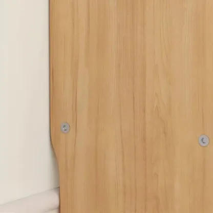 Walnut 7-Tier Light Wood Ladder Shelf Open Bookcase Image - 7