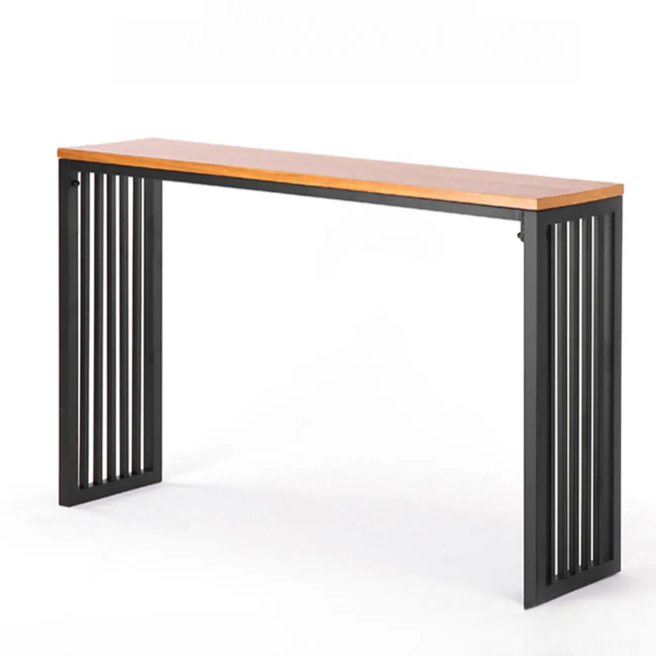 Modern Natural Pine Fixed Top Bar Tables Image - 7 | homeyfad