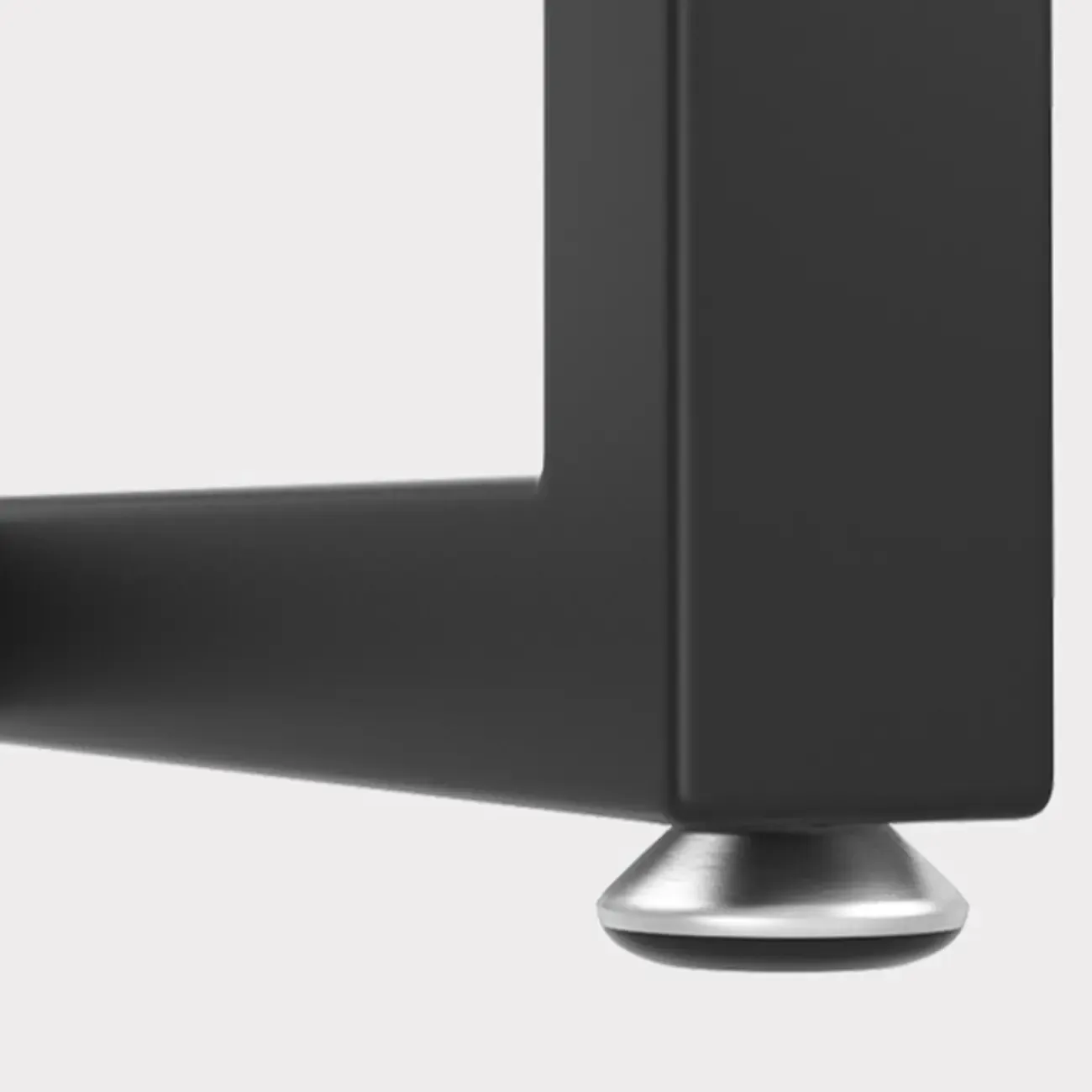 Modern Black Pine Wood Metal Bar Tables with Footrest Image - 11