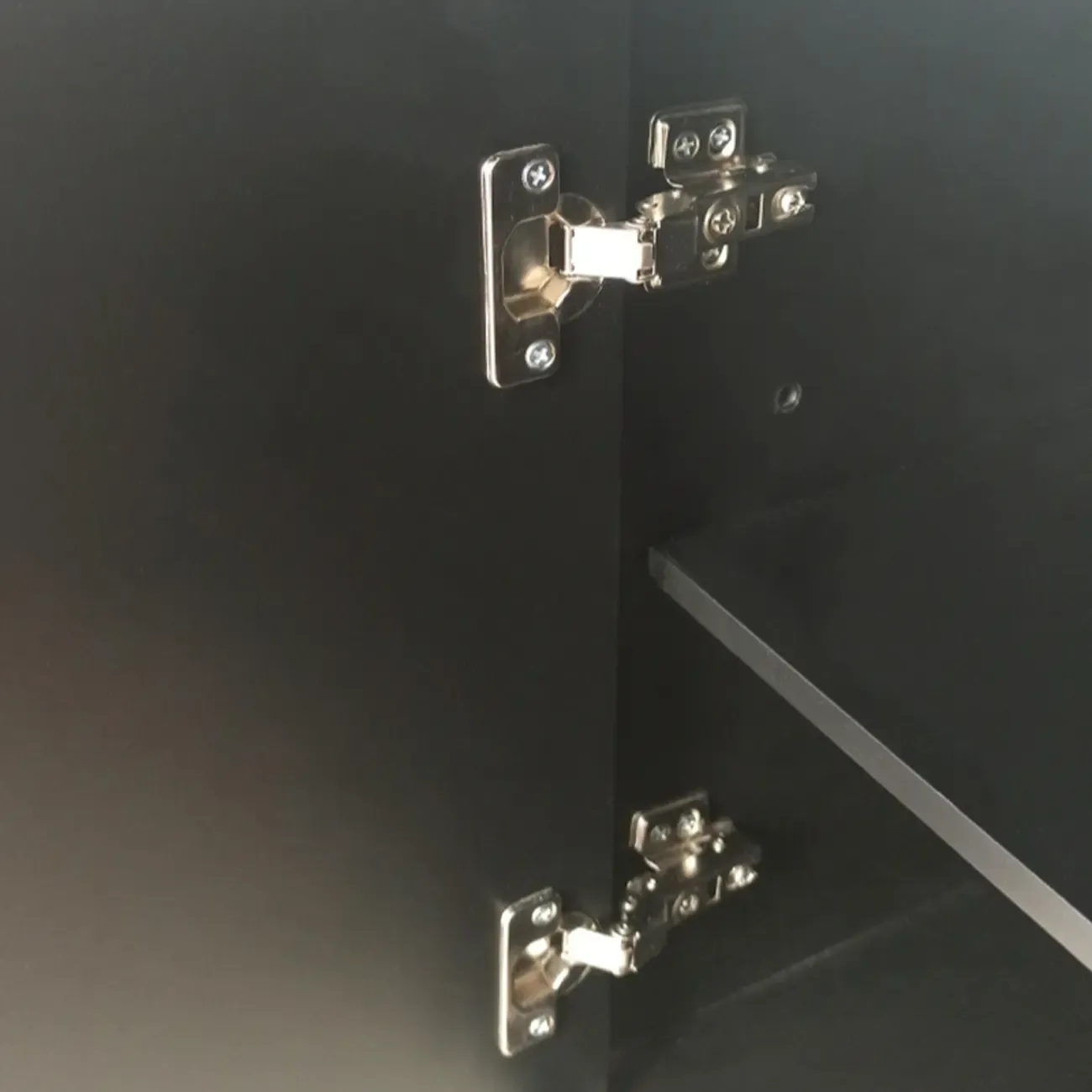 Elegant Grey Shoe Cabinet with Doors & Adjustable Shelves Image - 12