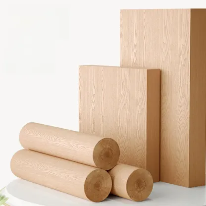 63" Scandinavian Vertical 5-tier Wood Open Back Bookcase Image - 9