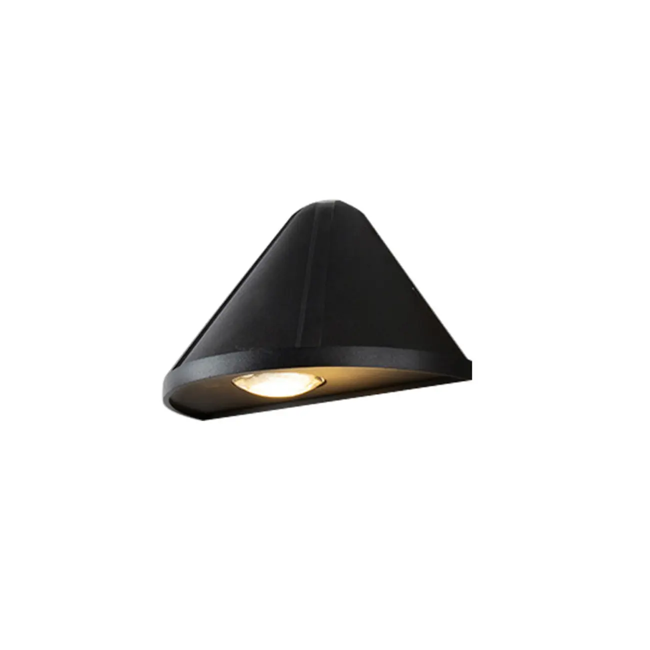Modern Warm Light Black Metal Wall Sconce Image - 5 | homeyfad