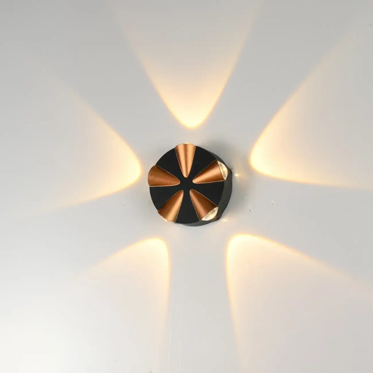 Multi-Light Metal Glass Charming Wall Sconce Image - 10 | homeyfad