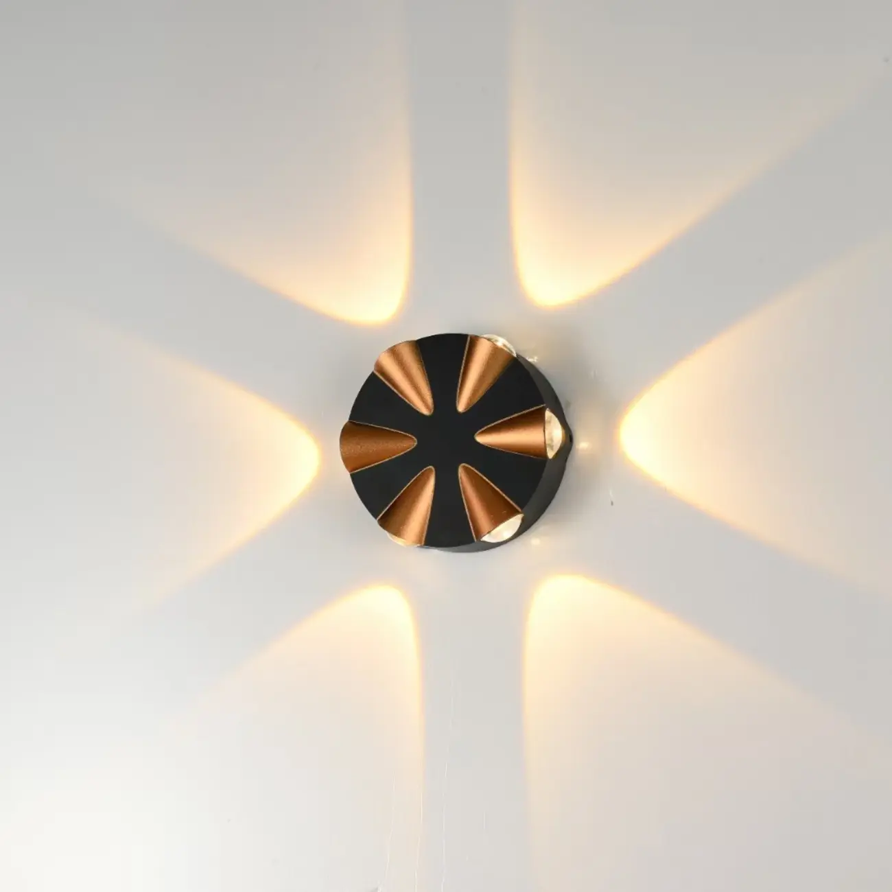 Multi-Light Metal Glass Charming Wall Sconce Image - 15 | homeyfad