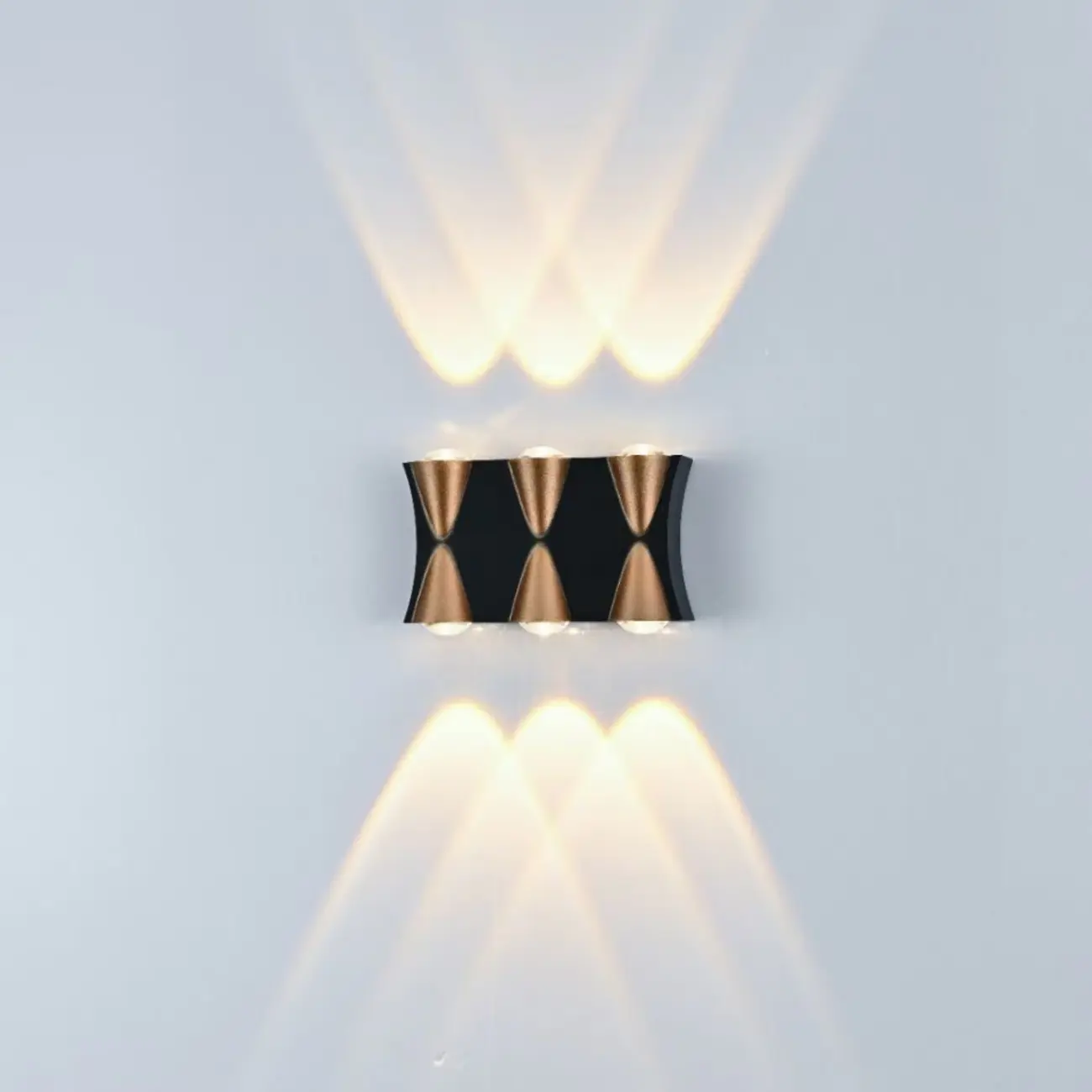 Multi-Light Metal Glass Charming Wall Sconce Image - 16 | homeyfad