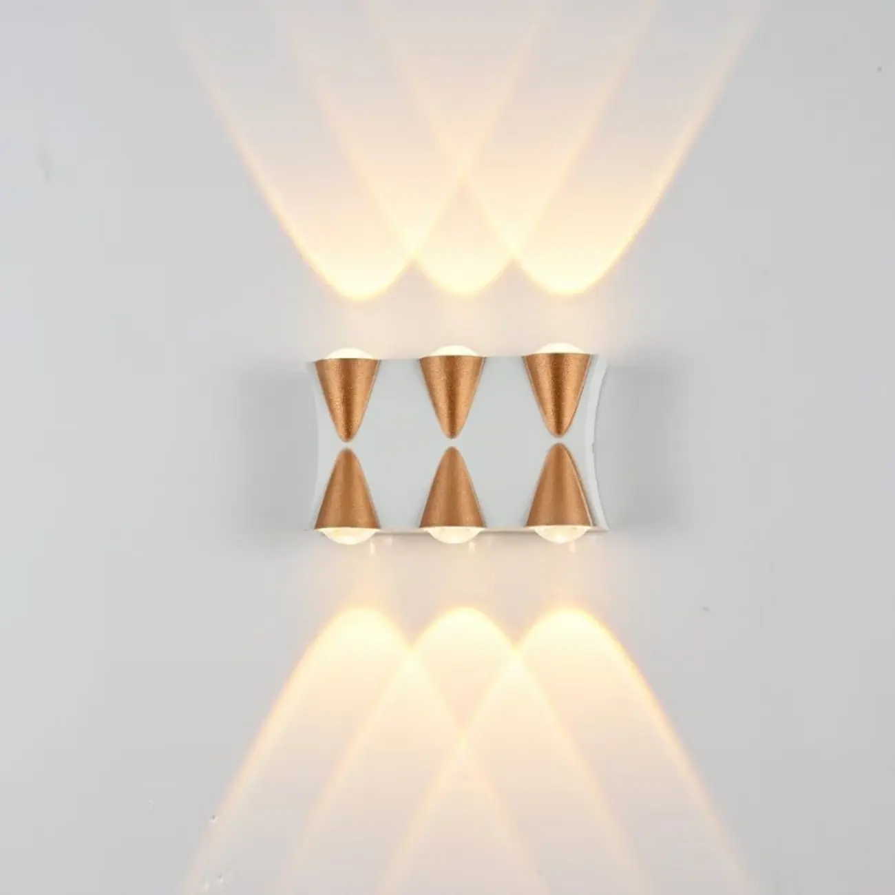 Multi-Light Metal Glass Charming Wall Sconce Image - 23 | homeyfad