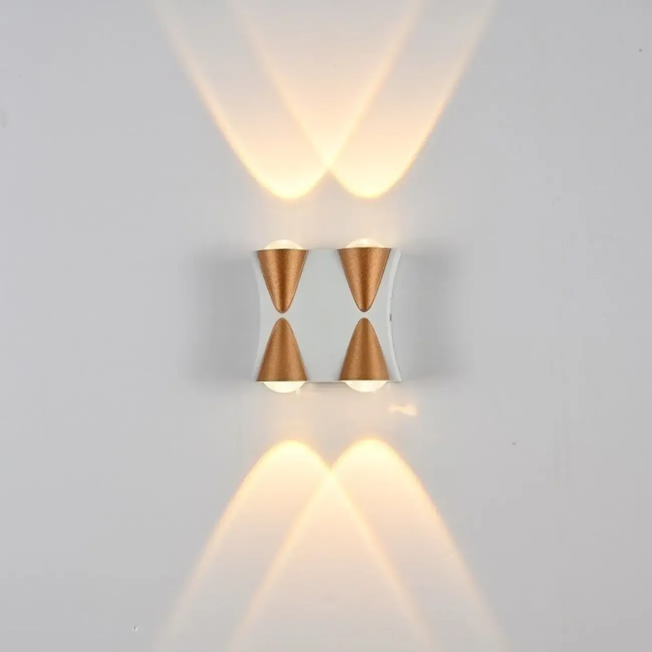 Multi-Light Metal Glass Charming Wall Sconce Image - 30