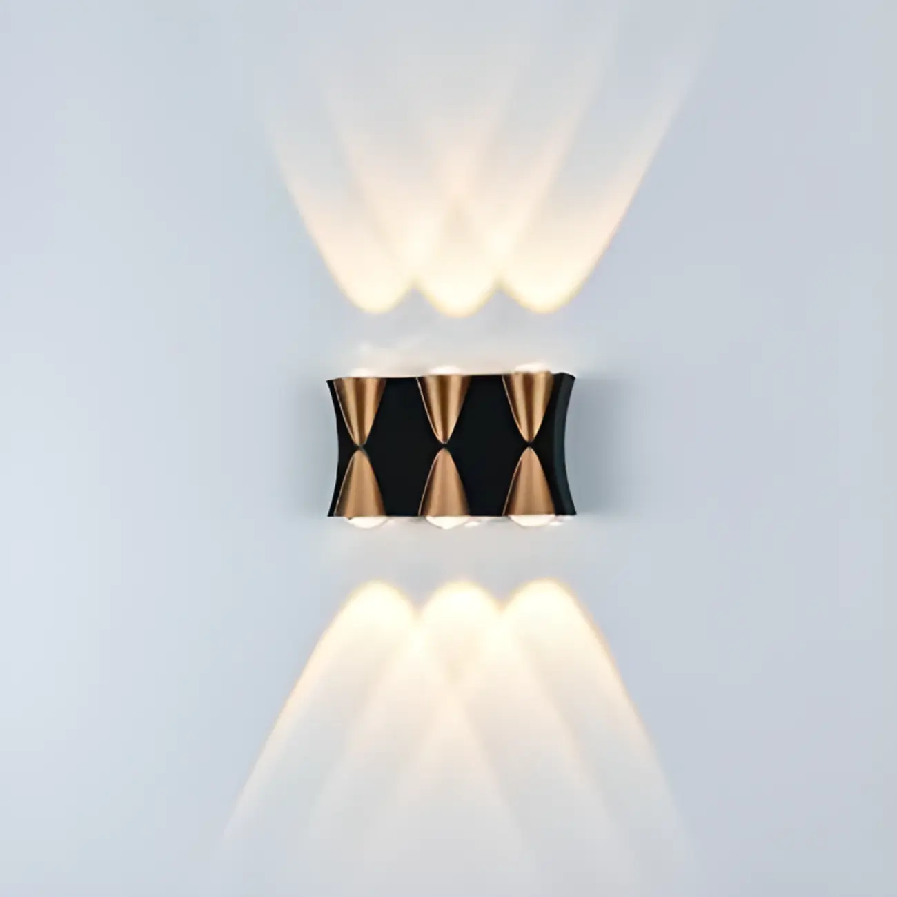 Multi-Light Metal Glass Charming Wall Sconce Image - 33 | homeyfad