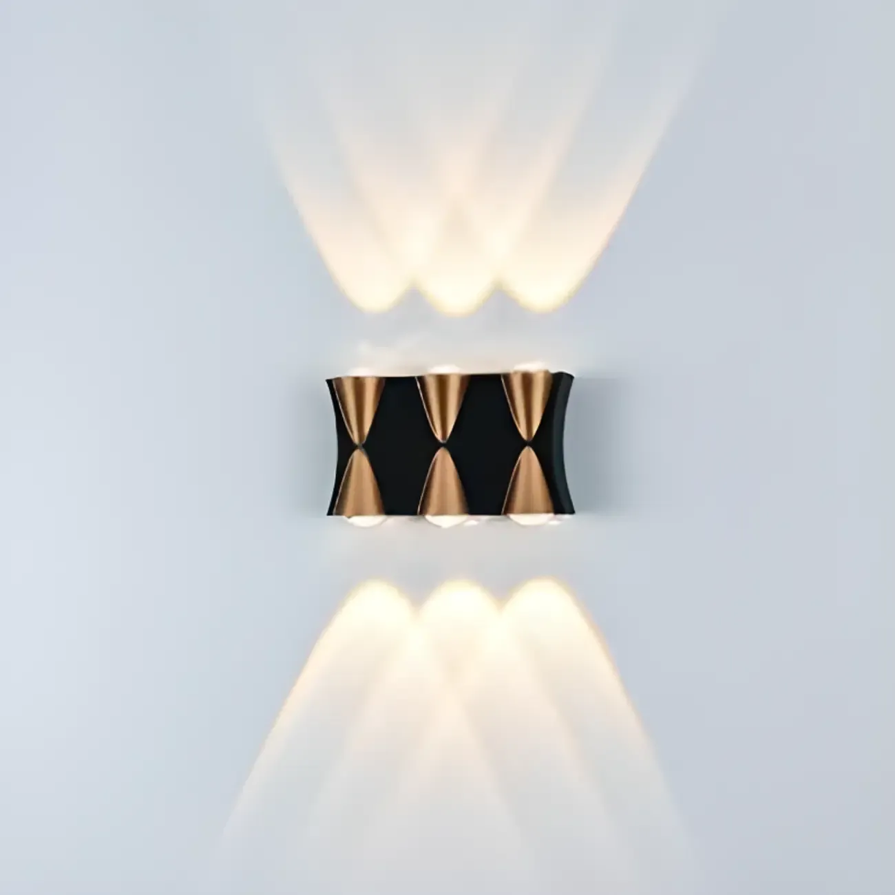 Multi-Light Metal Glass Charming Wall Sconce Image - 33