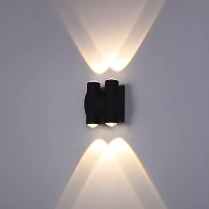 Multi-Light Metal Glass Charming Wall Sconce Image - 35