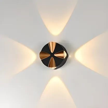 Multi-Light Metal Glass Charming Wall Sconce Image - 41