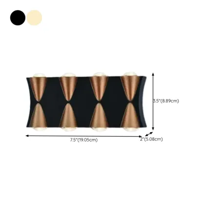 Multi-Light Metal Glass Charming Wall Sconce Image - 47