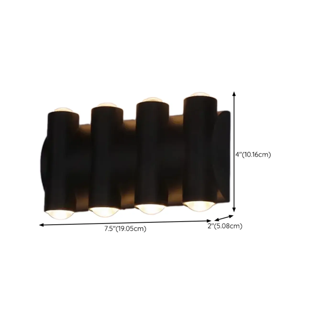 Multi-Light Metal Glass Charming Wall Sconce Image - 52 | homeyfad