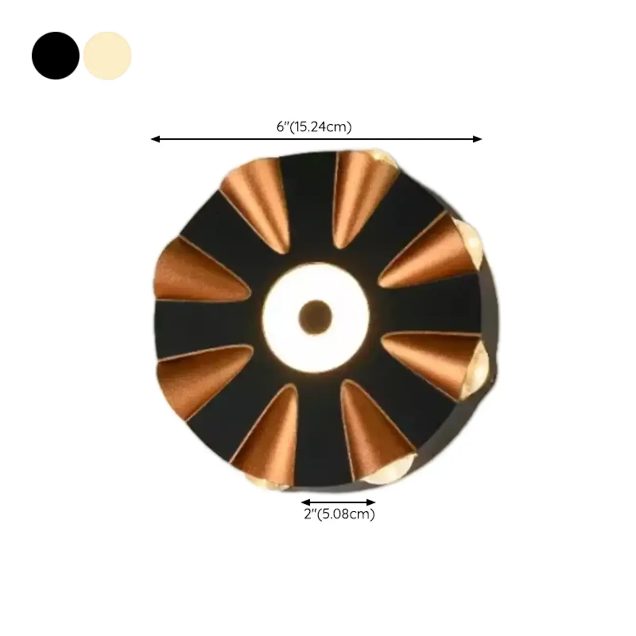 Multi-Light Metal Glass Charming Wall Sconce Image - 57