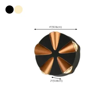 Multi-Light Metal Glass Charming Wall Sconce Image - 58