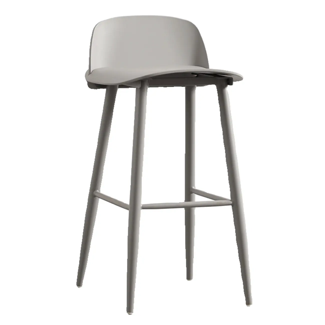Contemporary Plastic Saddle Seat Low Back Bar Stools Image - 15 | homeyfad