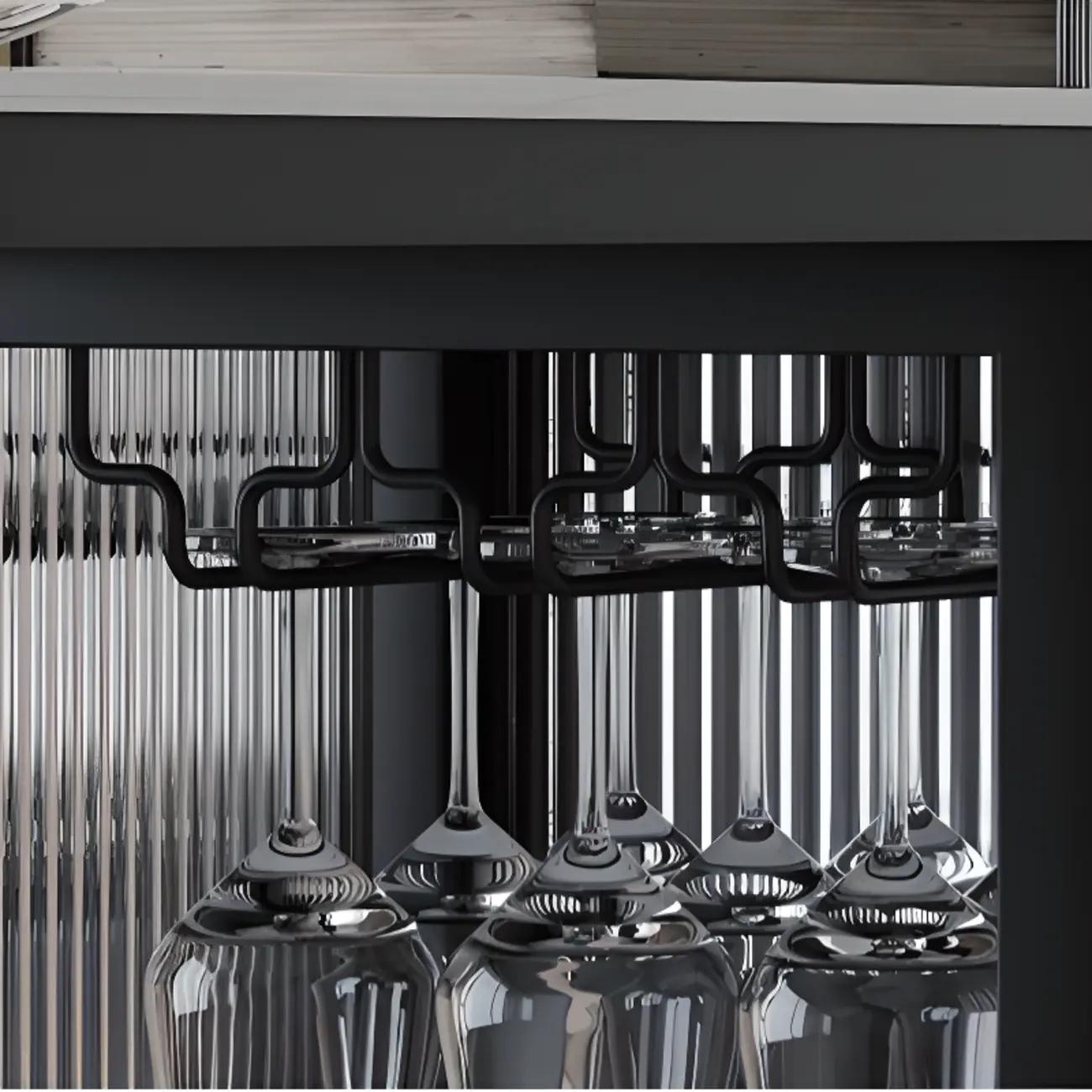 Modern Scratch Resistant Granite Top Pub Table for Kitchen Image - 6 | homeyfad