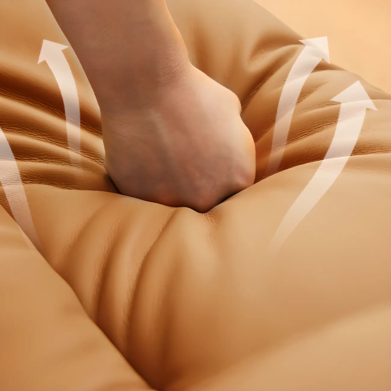 Stylish Brown Leather Reclining Executive Office Chair Image - 12 | homeyfad