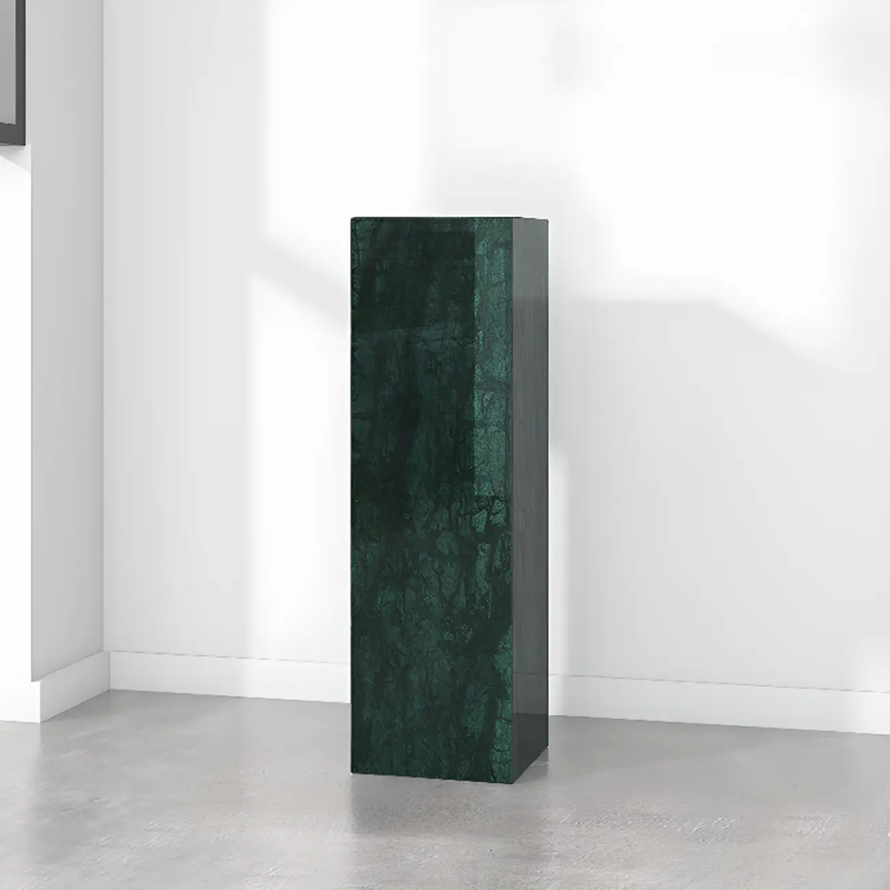 Minimalist Marble Square Block End Table Image - 15 | homeyfad