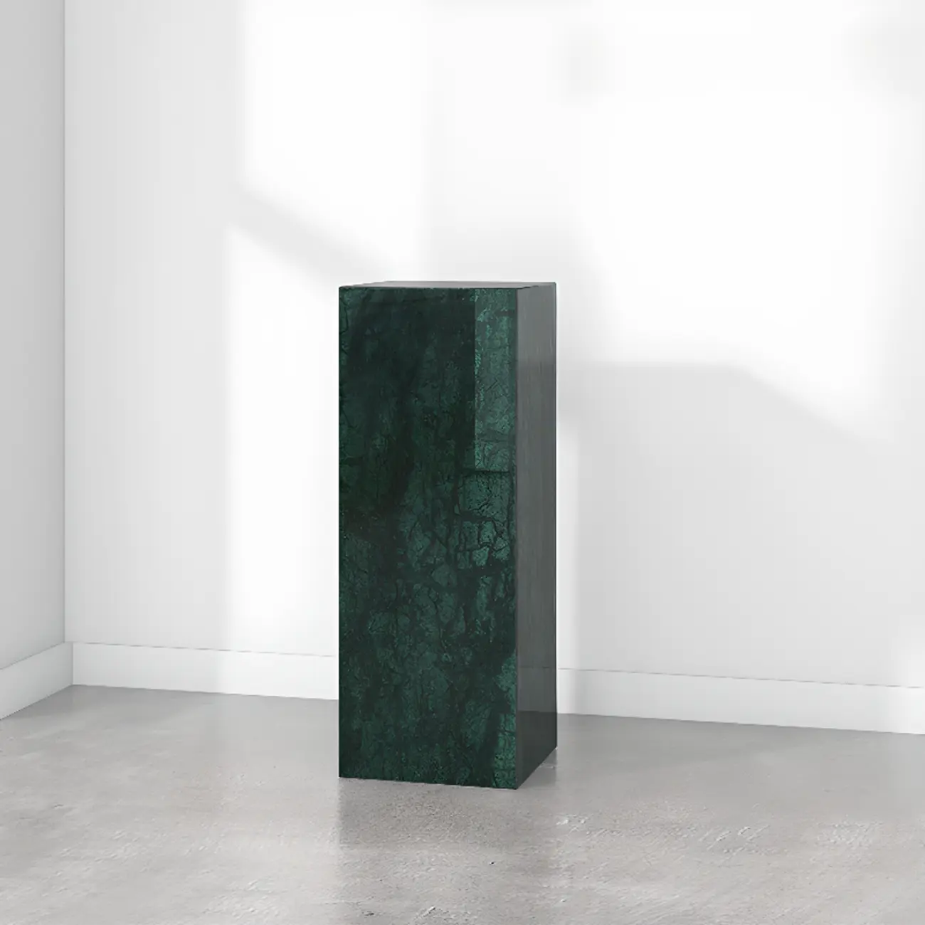 Minimalist Marble Square Block End Table Image - 16 | homeyfad
