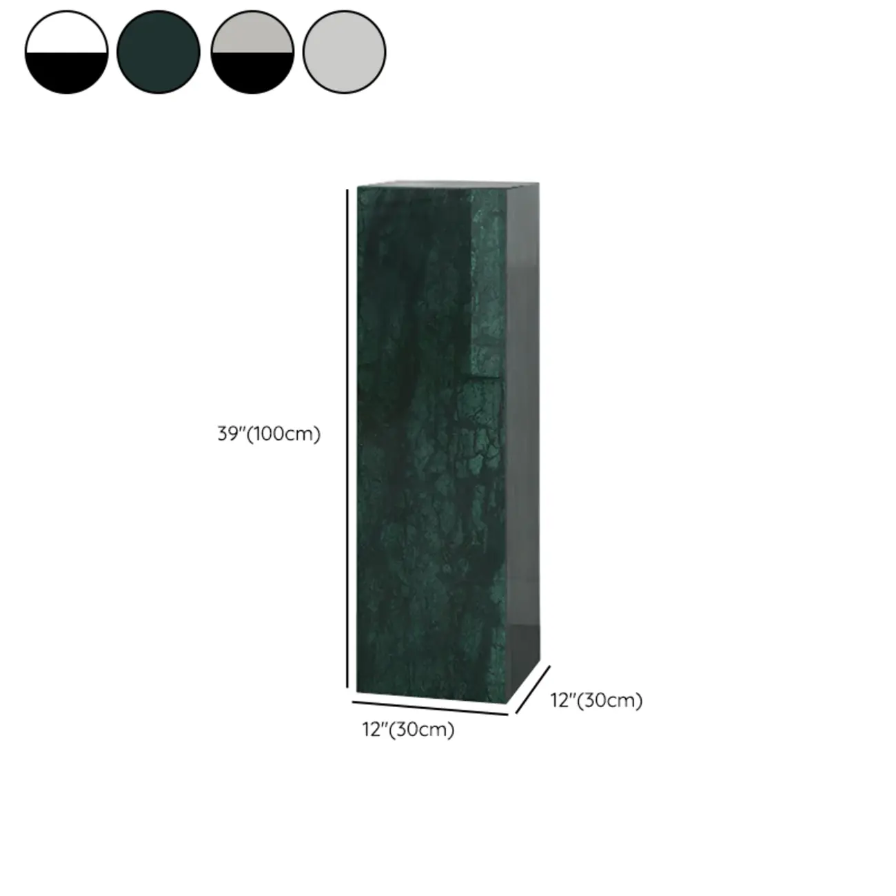 Minimalist Marble Square Block End Table Image - 27 | homeyfad