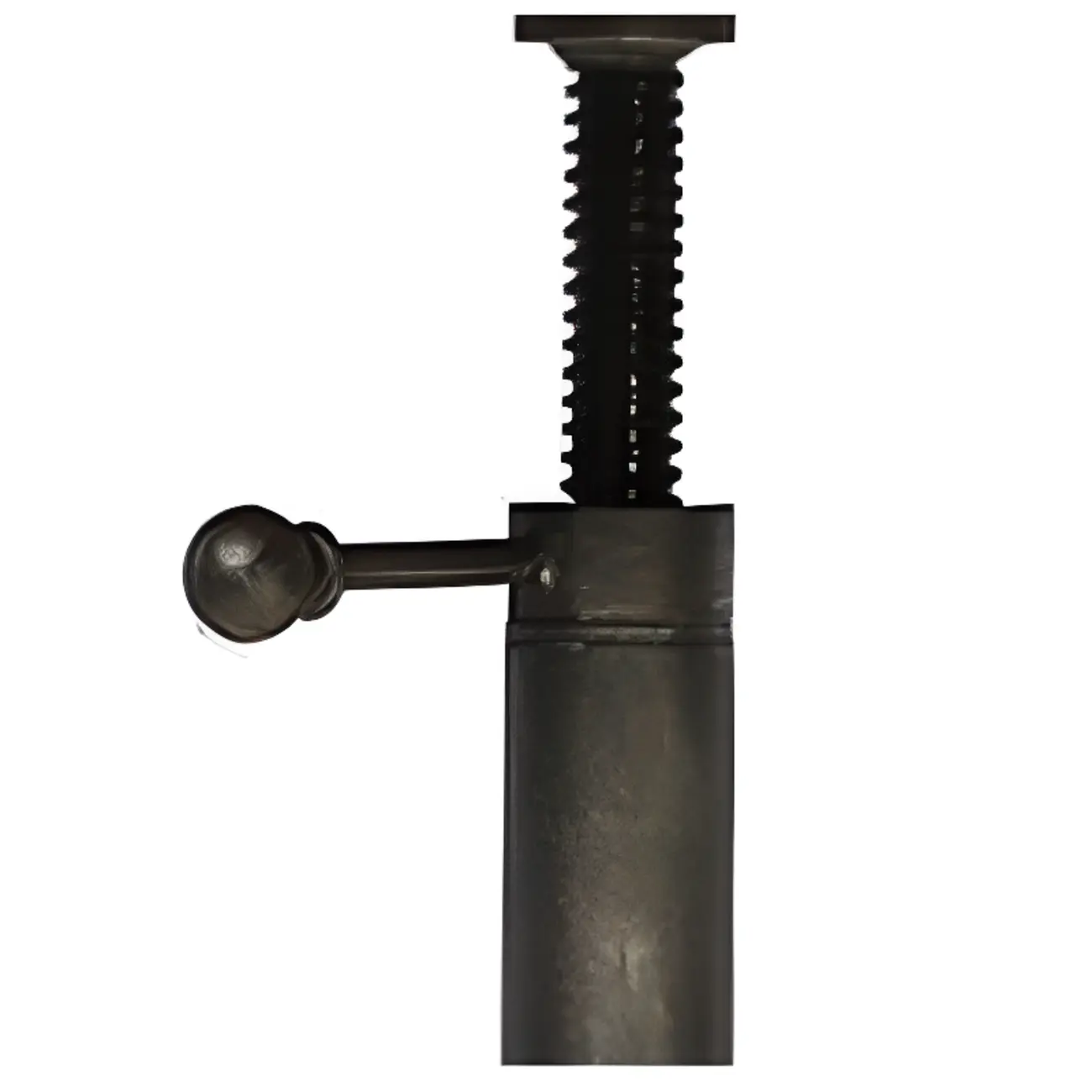 Retro Industrial Circular Adjustable Bar Table Image - 8 | homeyfad