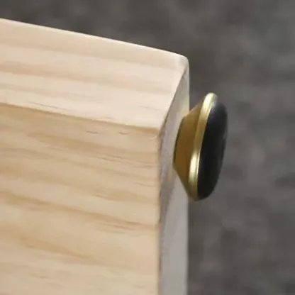 Minimalist Natural Pine Rectangular Bar Tables Image - 8