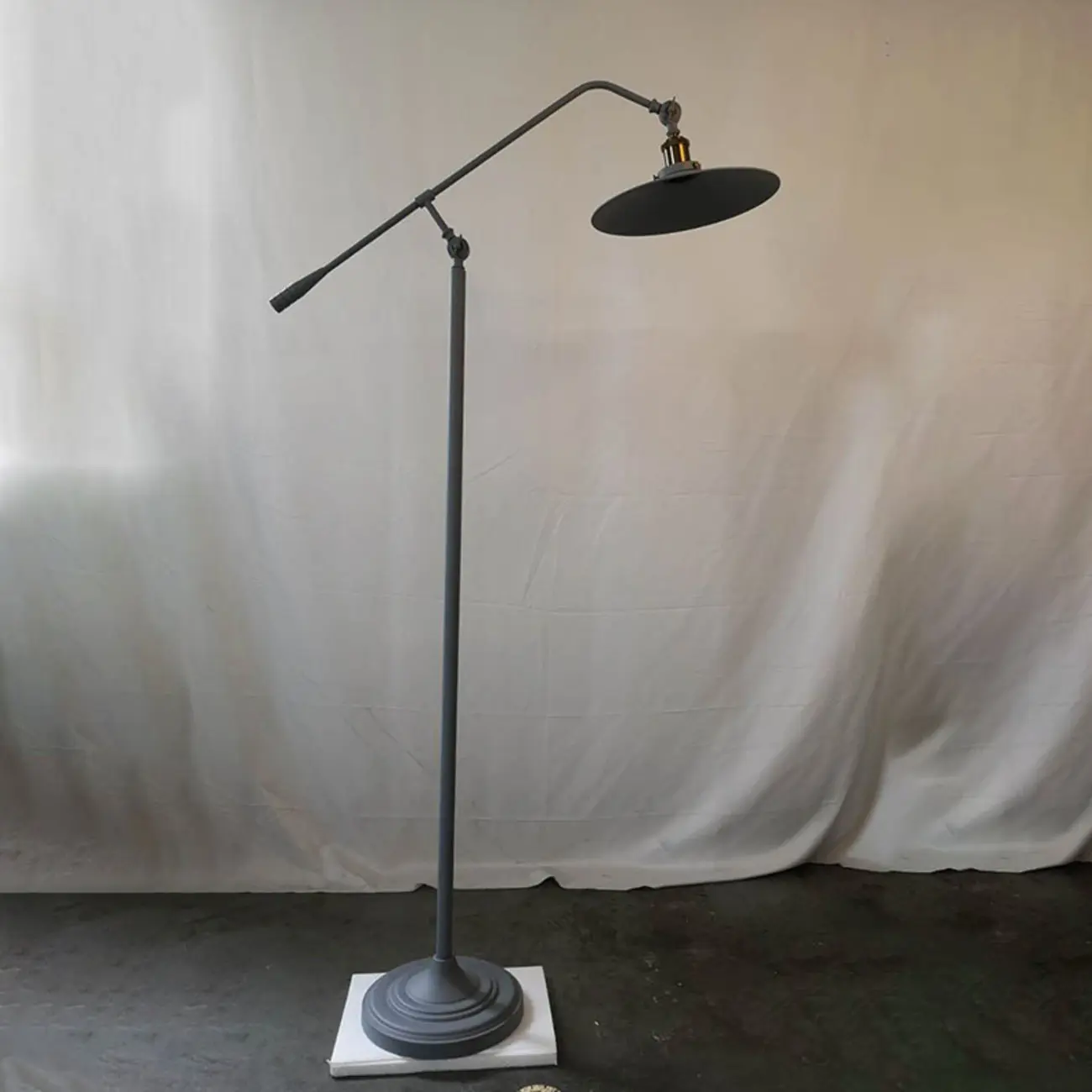 Adjustable Industrial Retro Metal Standing Floor Lamp Image - 4 | homeyfad