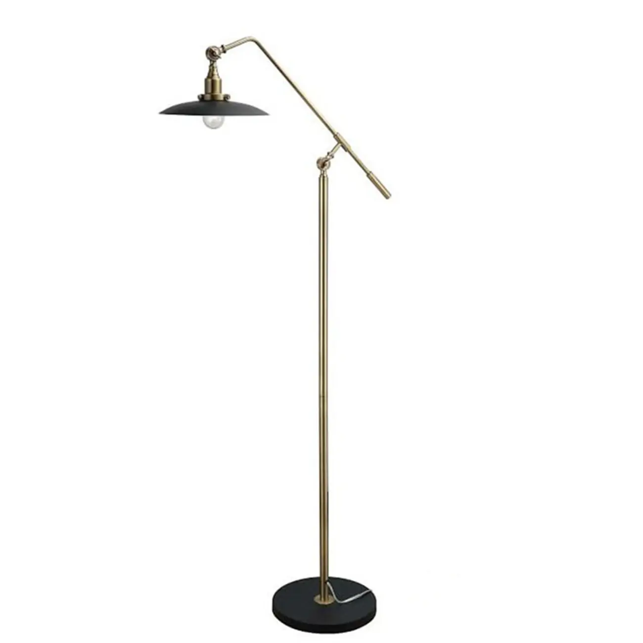 Adjustable Industrial Retro Metal Standing Floor Lamp Image - 7 | homeyfad