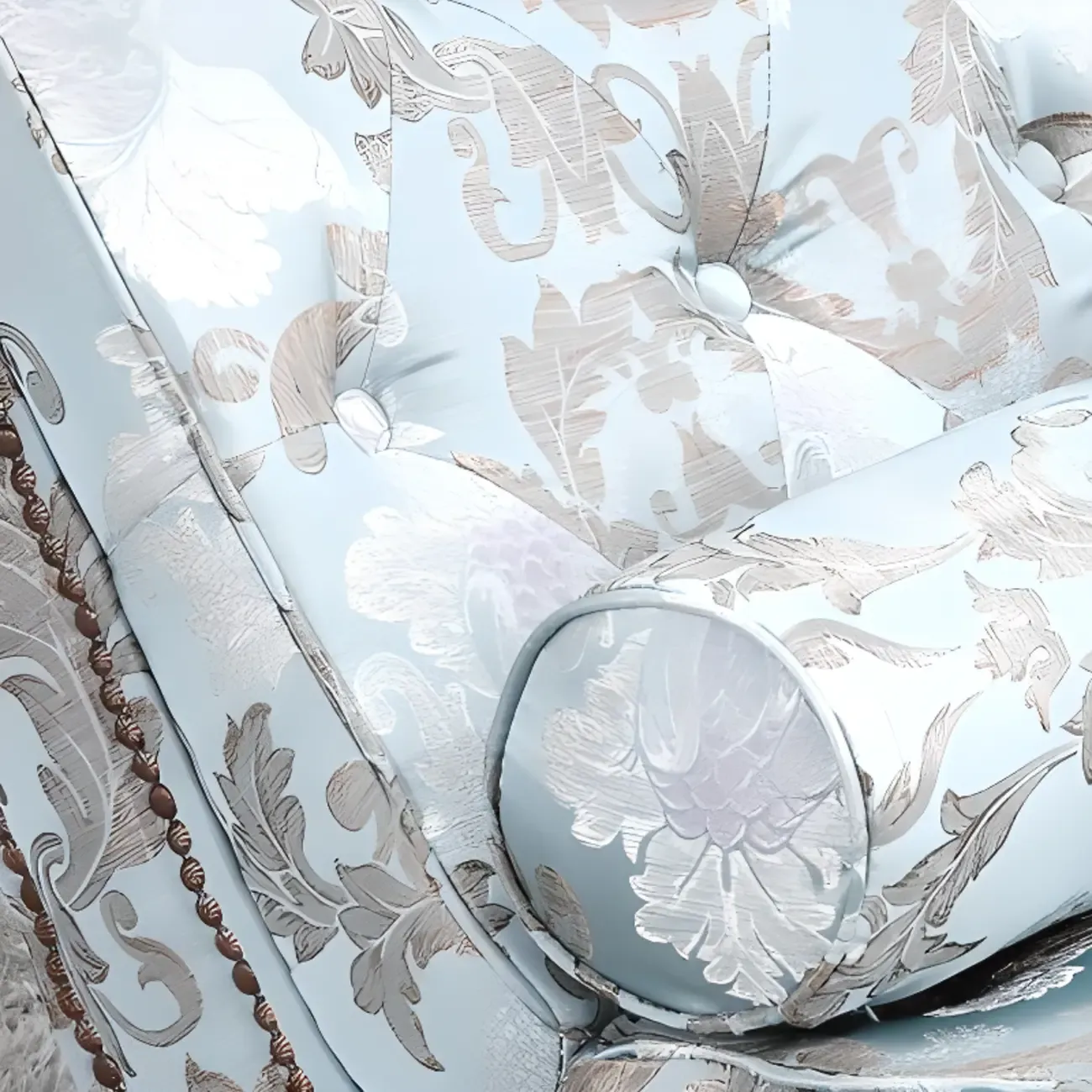 Modern Solid Armless Flannel Chaise Lounge Image - 7
